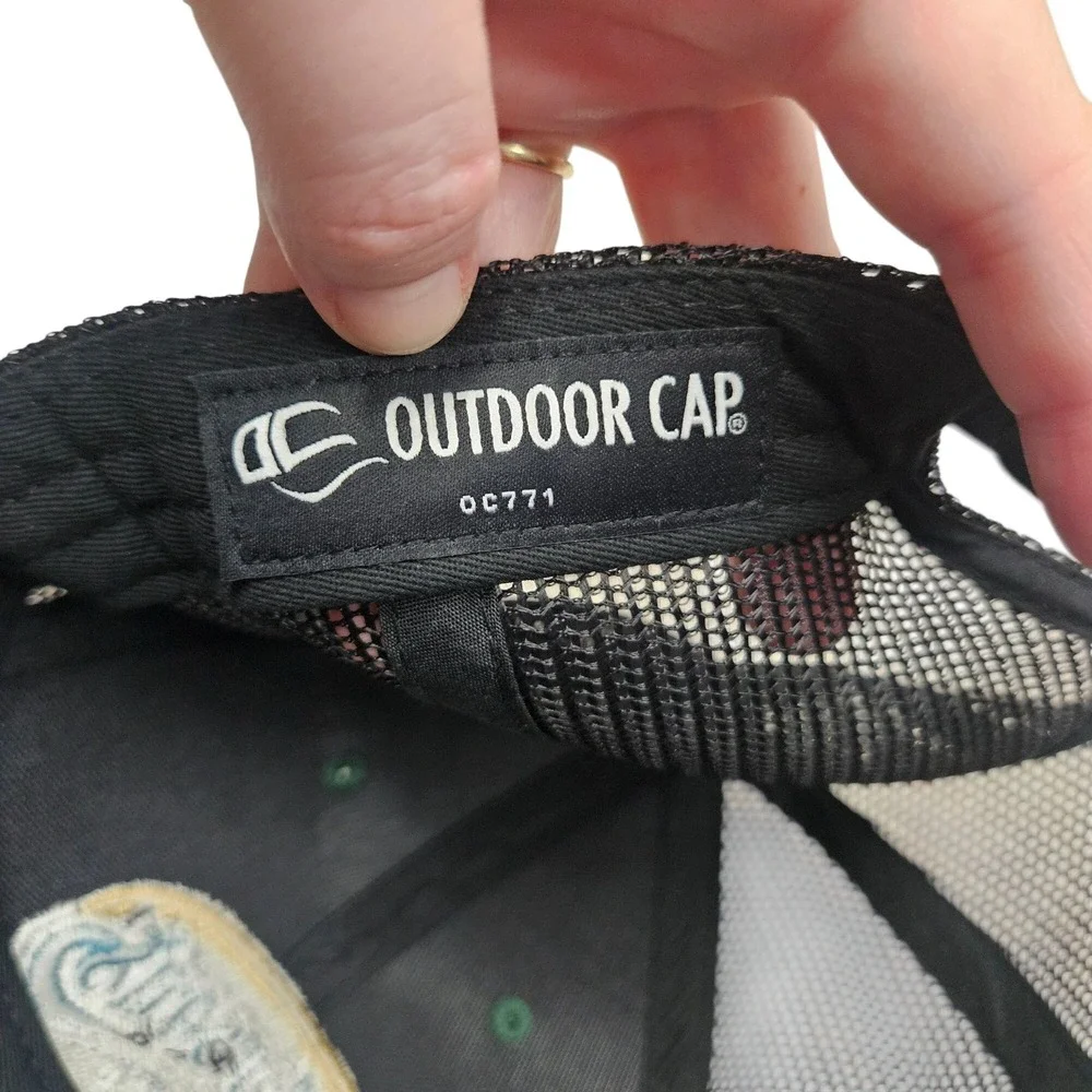 Outdoor Cap Pedersons Natural Farms‎ Camo Trucker Hat Mesh Back Adjustable...